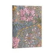 Morris Pink Honeysuckle (William Morris) Ultra Unliniert Hardcover Journal