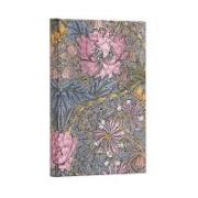 Morris Pink Honeysuckle (William Morris) Mini liniert Hardcover Journal
