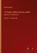 The Poems of Emma Lazarus, Jewish poems: Translations