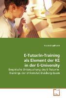 E-Tutor/in-Training als Elementder KE in der E-University