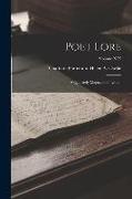 Poet Lore: A Quarterly Magazine of Letters, Volume XIX