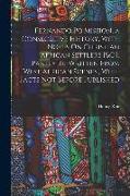 Fernando Po Mission, a Consecutive History, With Notes On Christian African Settlers [&C.]. Partly Re-Written From 'West African Scenes', With Facts N