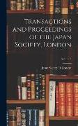 Transactions and Proceedings of the Japan Society, London, Volume 3