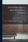 Mathematical and Physical Papers: Collected From Differnet Scientific Periodicals From May, 1841, to the Present Time, Volume 1