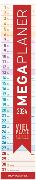 Megaplaner 2024 - Streifen-Kalender 14,5x70 cm - mit Ferienterminen - viel Platz für Notizen - Wandplaner - Küchenkalender - Alpha Edition