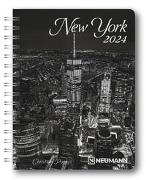 New York 2024 - Diary - Buchkalender - Taschenkalender - 16,5x21,6