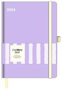 Lavender 2024 - Diary - Buchkalender - Taschenkalender - 16x22