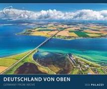 Deutschland von oben 2024 - Bildkalender 60x50 - Faszinierende Landschaften - hochwertiger Wandkalender im Querformat - Drohnenfotografie - Palazzi