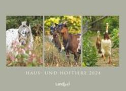 Landlust: Haus- und Hoftiere 2024 Wand-Kalender - Poster-Kalender - Fotografie - Gartenkalender 62x45