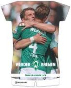 Werder Bremen 2024 - Trikotkalender - Fan-Kalender - Fußball-Kalender - 34,1x42 - Sport