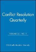 Conflict Resolution Quarterly, Volume 26, Number 1, Autumn 2008