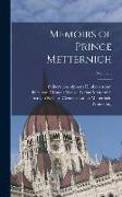 Memoirs of Prince Metternich, Volume 3