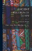 Ancient Records of Egypt: Historical Documents From the Earliest Times to the Persian Conquest, Volume 5