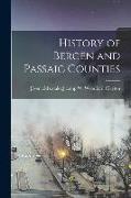 History of Bergen and Passaic Counties