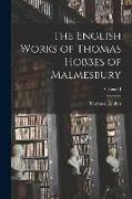 The English Works of Thomas Hobbes of Malmesbury, Volume II