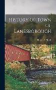 History of Town of Lanesborough