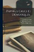 Papyrus Grecs Et Démotiques