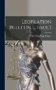 Legislation Bulletin ..., Issue 1