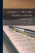 Translation and Translations, Theory and Practice