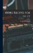 More Recipes for Fifty