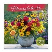 Trötsch Broschürenkalender Blumenkalender 2024