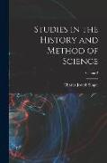 Studies in the History and Method of Science, Volume 2