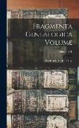Fragmenta Genealogica Volume, Volume VIII