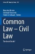 Common Law ¿ Civil Law