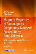 Magnetic Properties of Paramagnetic Compounds, Magnetic Susceptibility Data, Volume 6