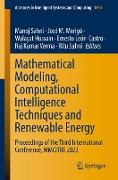 Mathematical Modeling, Computational Intelligence Techniques and Renewable Energy