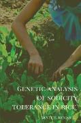 Genetic analysis of sodicity tolerance in rice oryza sativa l