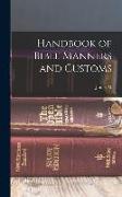 Handbook of Bible Manners and Customs