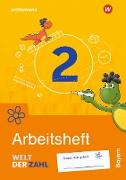 Welt der Zahl 2. Arbeitsheft. Für Bayern