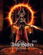 Anne Stokes: Mystic World Posterkalender 2024. Mystische Wesen in einem Wandkalender für Fantasy-Fans. Kalender im Format 34 x 44 cm