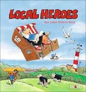 Local Heroes Postkartenkalender 2024. Unverwechselbare Comics von Kim Schmidt in einem Monats-Tischkalender zum Aufstellen. Kalender im Postkartenformat - für ein Schmunzeln zum Verschicken