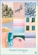 Pastel Dreams Posterkalender 2024. Fotokalender in zarten Farben. Hochwertiger Kalender im Großformat voller Traumwelten, Stillleben und Detailaufnahmen