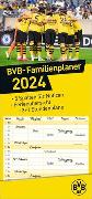 Borussia Dortmund Familienplaner 2024. Der Kalender für Fußball-Familien: Terminplaner mit 5 Spalten und den Stars des BVB. Ein Familien-Kalender mit viel Platz für Notizen