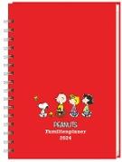 Peanuts Familienplaner-Buch A5 2024