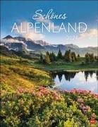 Schönes Alpenland Posterkalender 2024. Beeindruckender Fotokalender mit traumhaften Berglandschaften. Wand-Kalender 2024 für Bergfreunde und Naturliebhaber