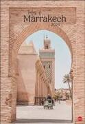 Tales of Marrakech Posterkalender 2024. Reise-Kalender mit 12 beeindruckenden Fotografien der märchenhaften Stadt in Marokko. Wandkalender 2024. 37 x 54 cm. Hochformat