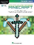 Minecraft - Music from the Video Game Series Tenor Sax Play-Along Book/Online Audio