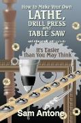 How to Make Your Own Lathe, Drill Press and Table Saw