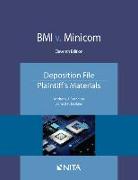 BMI v. Minicom Deposition File, Plaintiff's Materials: Deposition File, Plaintiff's Materials