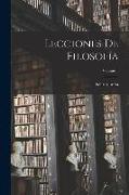 Lecciones De Filosofía, Volume 1