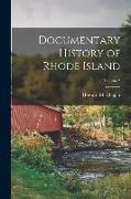 Documentary History of Rhode Island, Volume 2