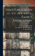 First Publicaton of the Hildreth Family Association