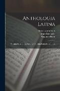 Anthologia Latina: Carmina Epigraphica. Fasc. 1,2: Carmina Latina Epigraphica