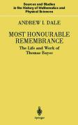Most Honourable Remembrance