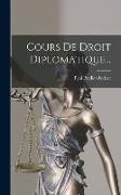 Cours De Droit Diplomatique