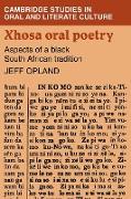 Xhosa Oral Poetry